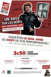 Affiche Carré Neige 2025 A4