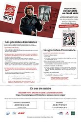 Dépliant Simplifié Carré Neige 2025