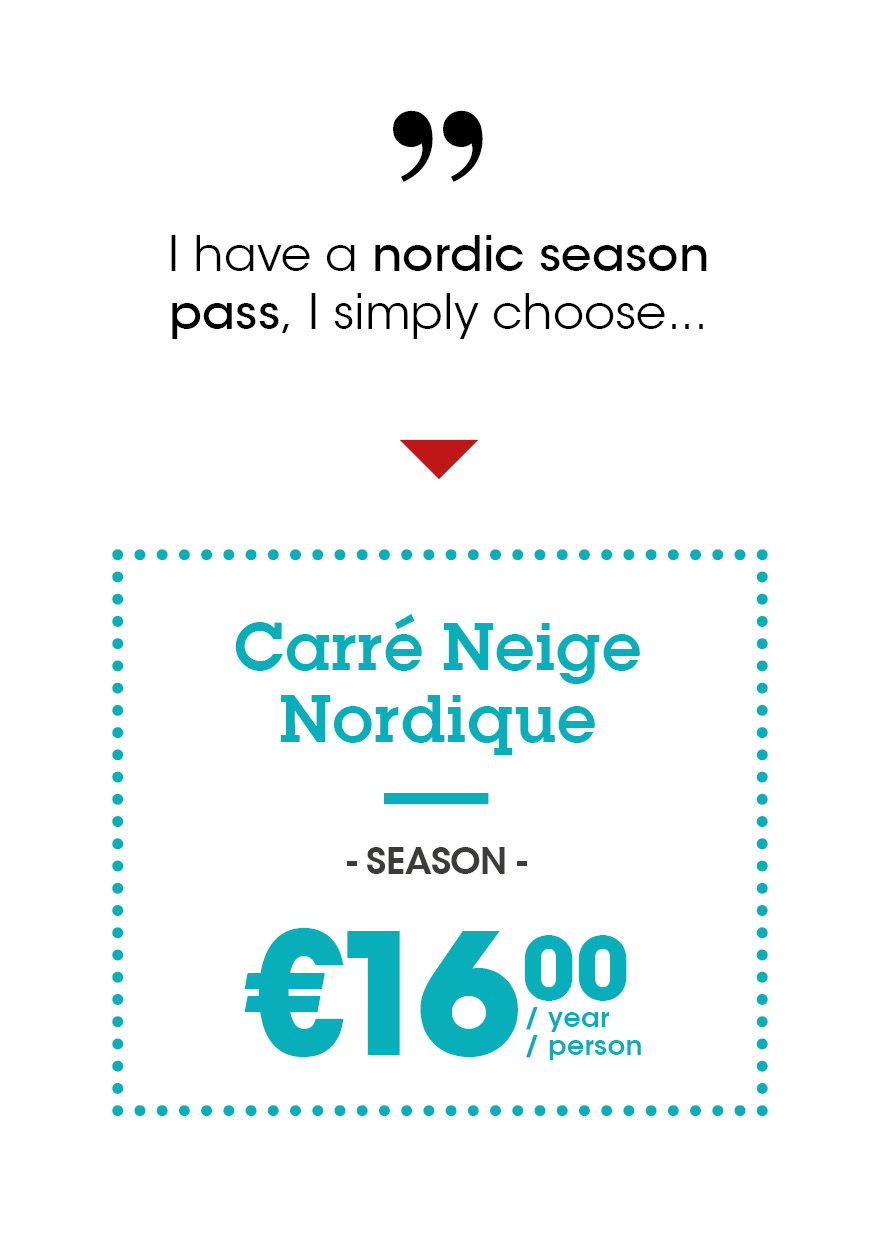 Carré Neige Nordique Saison